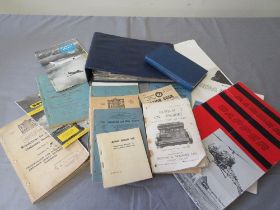 A COLLECTION OF BRITISH AND GERMAN MILITARY EPHEMERA & PHOTOGRAPHS ETC., to also include a selection