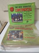 TWO VINTAGE THE NEW SUBBUTEO CONTINENTAL FLOODLIGHTING EDITION SET ( BOTH UNCHECKED)