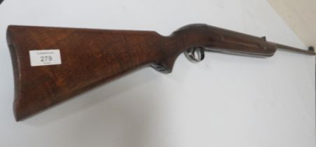 A VINTAGE TOP LOAD AIR RIFLE