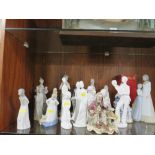 A LARGE QUANTITY OF SPANISH STYLE FIGURINES