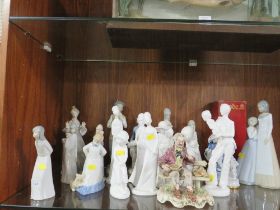 A LARGE QUANTITY OF SPANISH STYLE FIGURINES
