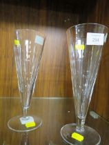 PAIR OF LARGE WATERFORD JASPER CONRAN GLASSES