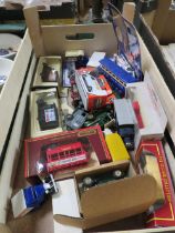 BOX OF DIE CAST CARS