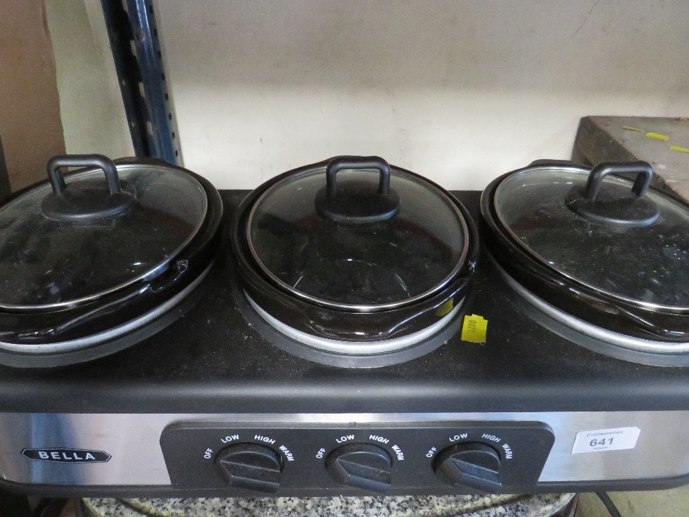 A BELLA HOSTESS FOOD WARMER AND A KLARSTEIN ONYX TOPPED HOTPLATE - Image 2 of 3