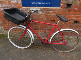 A POST OFFICE STYLE DELIVERY BIKE