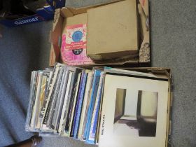 A SELECTION OF LP RECORDS FROM 60'S 70'S 80'S TO INCLUDE DIRE STRAITS, CHICAGO ETC TOGETHER WITH A