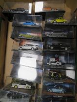 SIXTEEN BOXED JAMES BOND VEHICLES