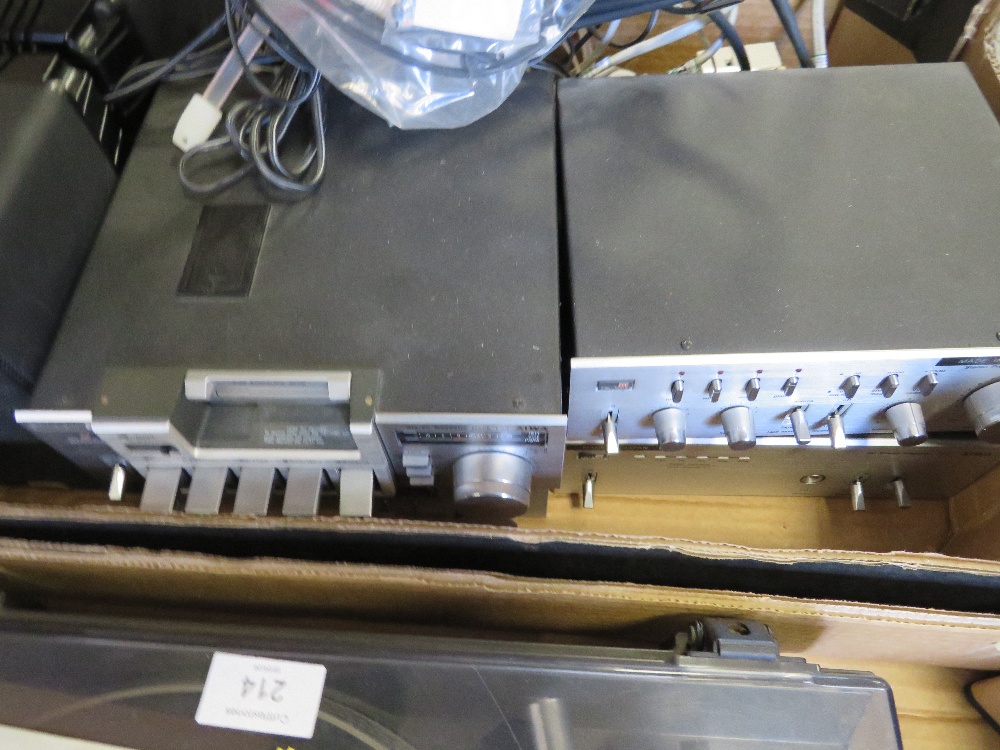 A QUANTITY OF STEREO EQUIPMENT TO INCLUDE AIWA , CONSISTING OF FM/AM STEREO TUNER ST-R22K DC - Image 4 of 6