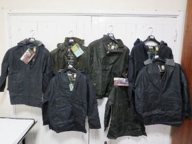 SEVEN G-MAC MADE IN SCOTLAND IONA WAX STYLE JACKETS