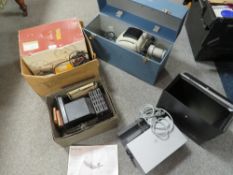 A SELECTION OF PROJECTION EQUIPMENT ETC