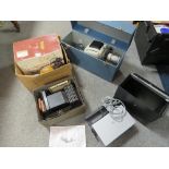 A SELECTION OF PROJECTION EQUIPMENT ETC