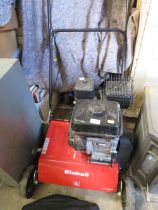 AN EINHELL PETROL SCARIFIER