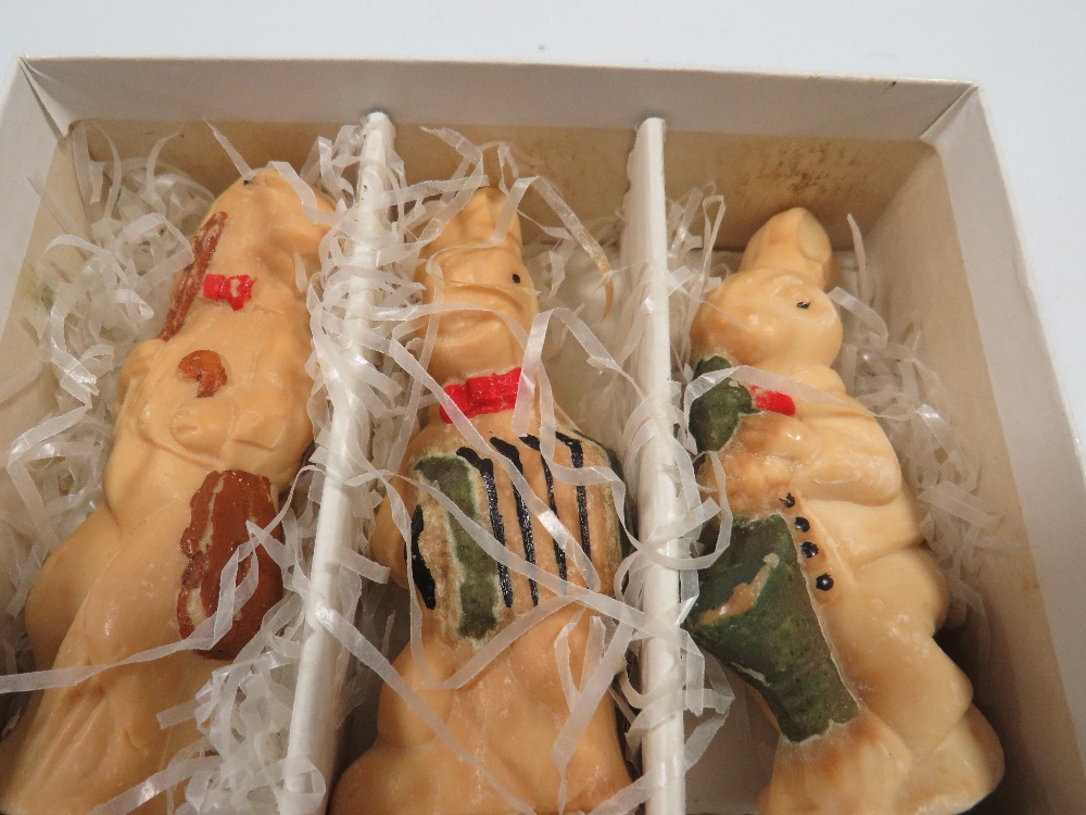 A HARMONY TRIO OF VINTAGE RABBIT BAND SOAPS IN ORIGINAL BOX - Image 3 of 3