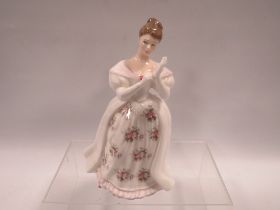 A ROYAL DOULTON FIGURE "SUMMER ROSE"