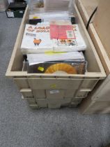 TWO TRAYS OF FOOTBALL PROGRAMMES AND MEMORABILIA FOR WOLVERHAMPTON WANDERS, TO INCLUDE MANY MODERN