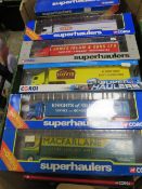TWELVE BOXED CORGI ARTICULATED LORRIES AND TRAILERS, TO INC McFARLANE, JAMES IRLAM, KNIGHTS OF