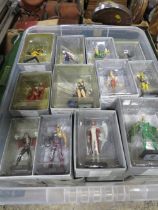 THIRTY FIVE BOXED EAGLEMOSS MARVEL FIGURES