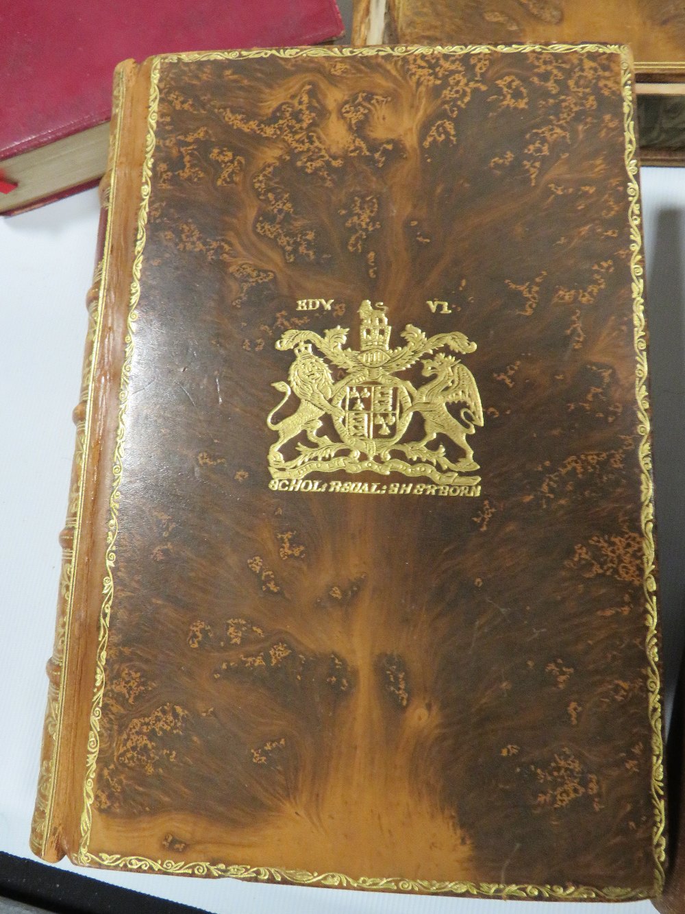 SIX ANTIQUARIAN COLLECTABLE BOOKS 'OUR WOODLANDS HEATH & HEDGES' 'THOMAS HARDYS POEMS' 'THE KINGS - Image 6 of 6