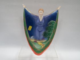A ROYAL WORCESTER ART DECO COLLECTION LAZY DAYS