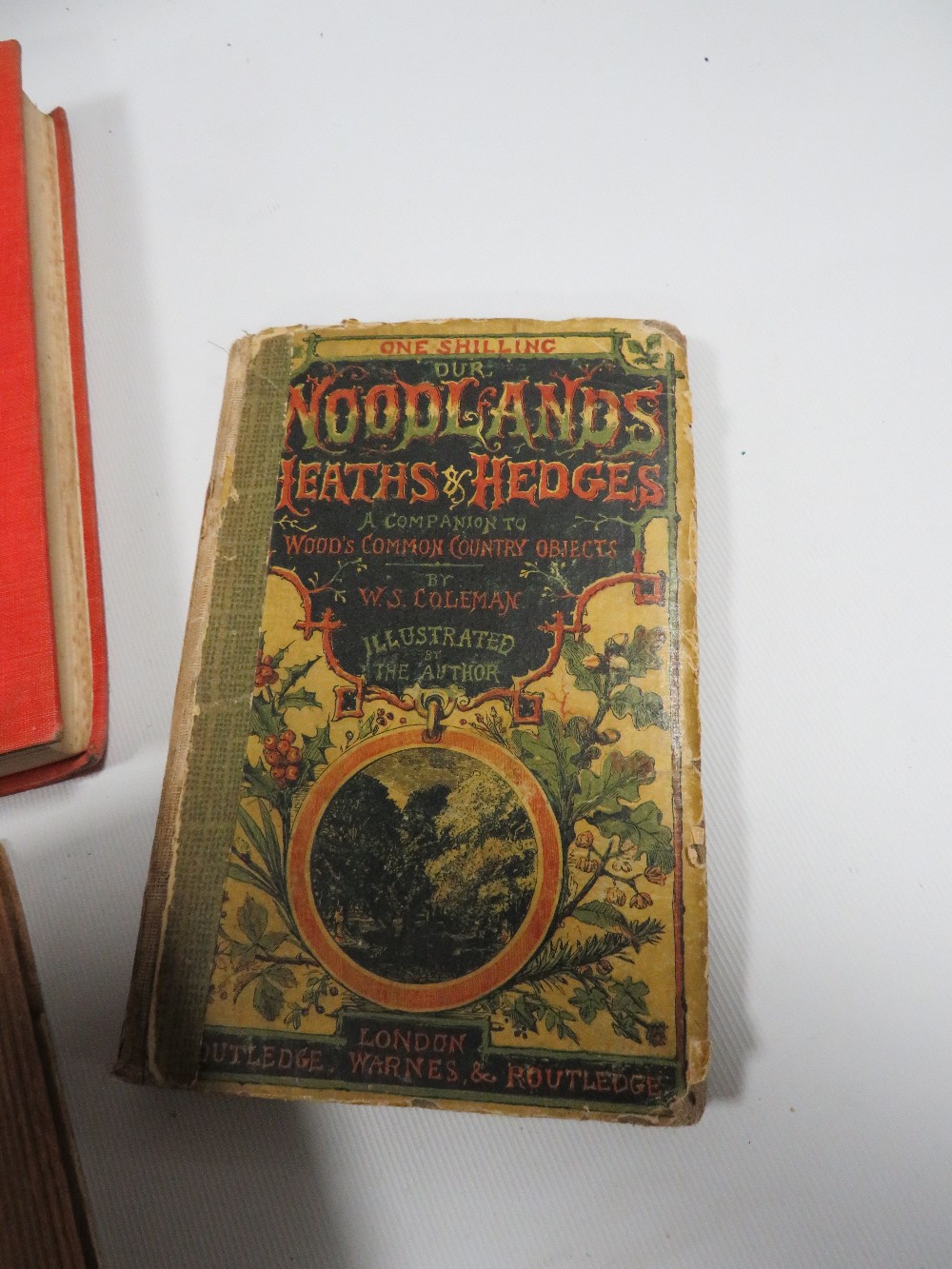 SIX ANTIQUARIAN COLLECTABLE BOOKS 'OUR WOODLANDS HEATH & HEDGES' 'THOMAS HARDYS POEMS' 'THE KINGS - Image 3 of 6