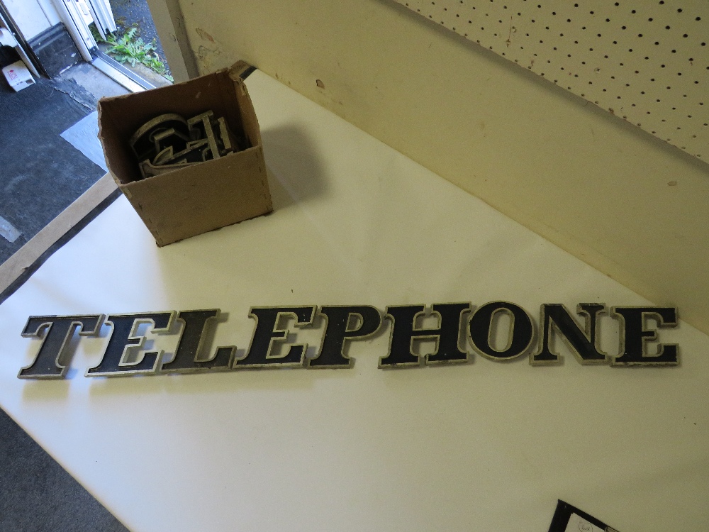 A SELECTION OF TELEPHONE EXCHANGE LETTERS - Image 3 of 3