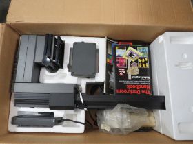 A QUANTITY OF PHOTOGRAPHY EQUIPMENT WITH A COLOUR ENLARGER WITH INSTRUCTIONS