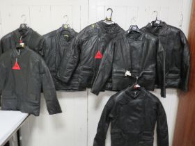 SEVEN LEATHER MOTORBIKE STYLE JACKETS