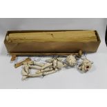 A VINTAGE PELHAM PUPPET IN THE FORM OF A SKELETON IN ORIGINAL BOX A/F