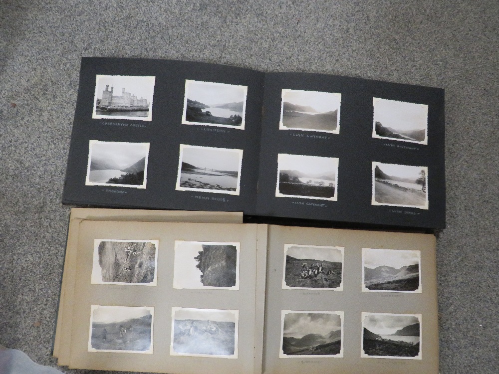 A SMALL TRAY OF PHOTOGRAPH ALBUMS ETC TO INCLUDE MANY VINTAGE DUTCH PHOTOGRAPHS FROM THE 1930'S