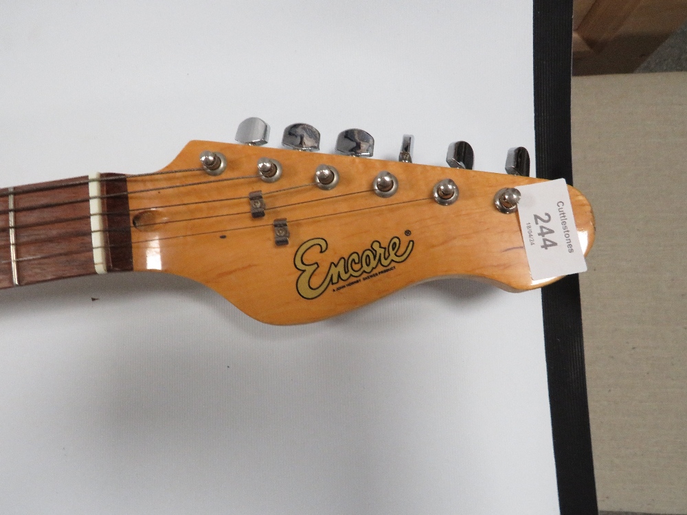 A ENCORE STRAT STYLE ELECTRIC GUITAR - Image 3 of 3