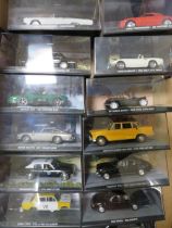 SIXTEEN BOXED JAMES BOND VEHICLES