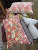 TWO BOXES OF EX-SHOW HOME DECORATIVE CUSHIONS