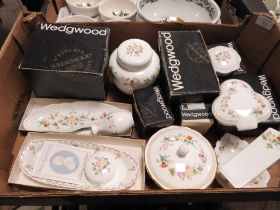 A BOX OF WEDGWOOD MIRABELLE CERAMICS