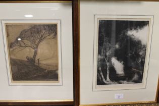 THREE FRAMED AND GLAZED ENGRAVINGS