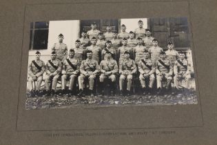 A 1920'S KINGS SHROPSHIRE LIGHT INFANTRY ( KSLI )PHOTOGRAPH ALBUM, CONTAINING APPROX 30 IMAGES OF