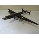 A SCRATCH BUILT MODEL OF A BOMBER