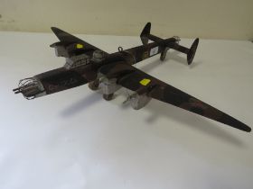 A SCRATCH BUILT MODEL OF A BOMBER