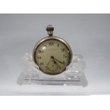 AN ANTIQUE MILITARY POCKET WATCH BY RYF & MARCHAND LTD MARKED ON REAR A/F