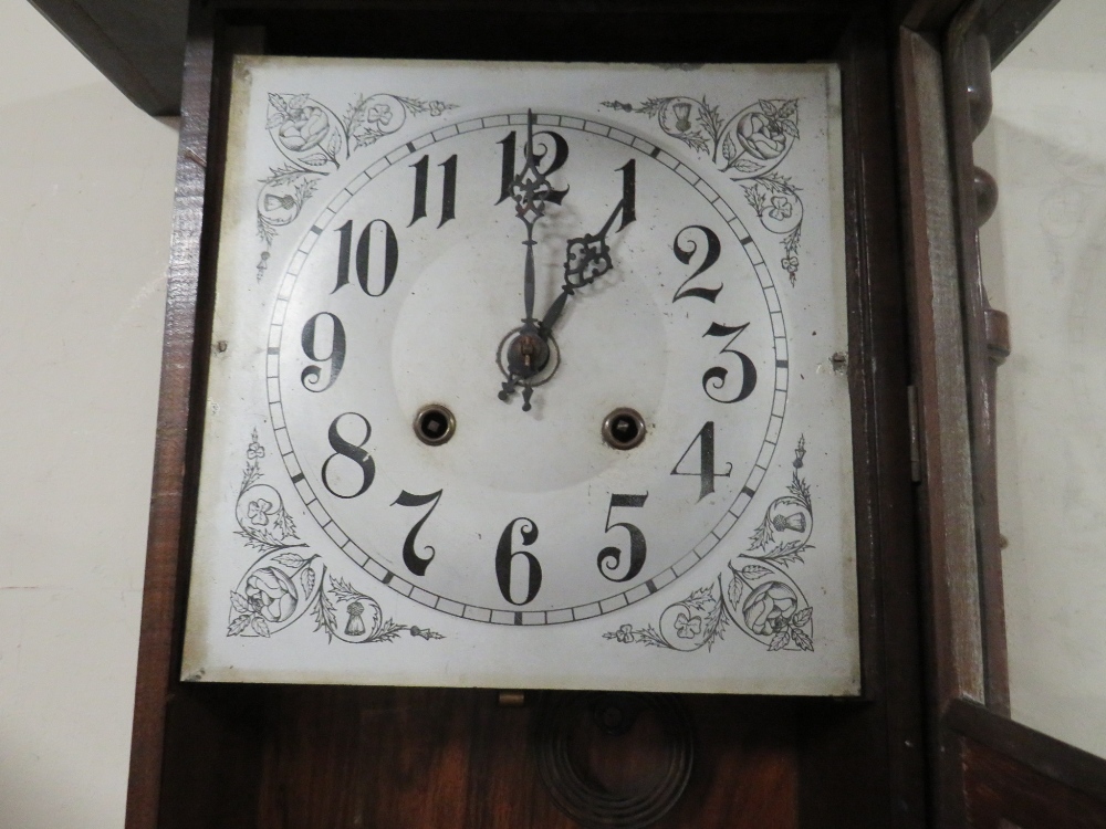 AN ANTIQUE VIENNA WALL CLOCK A/F - Image 3 of 5