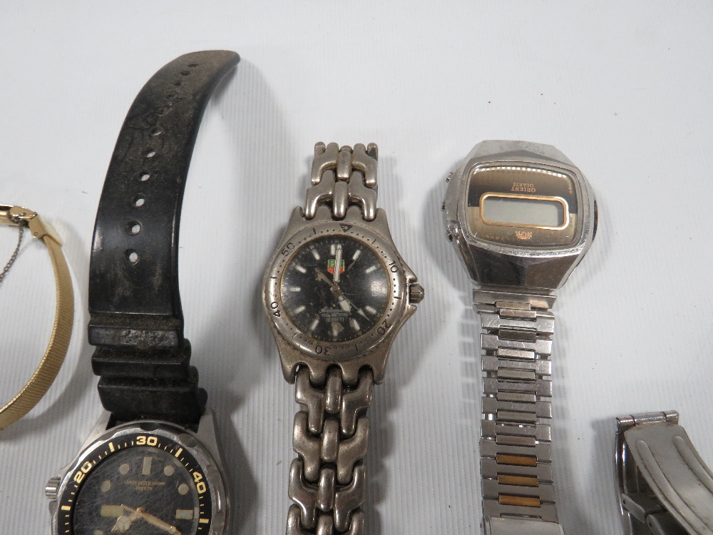 A SELECTION OF WRIST AND POCKET WATCHES A/F - Image 3 of 6