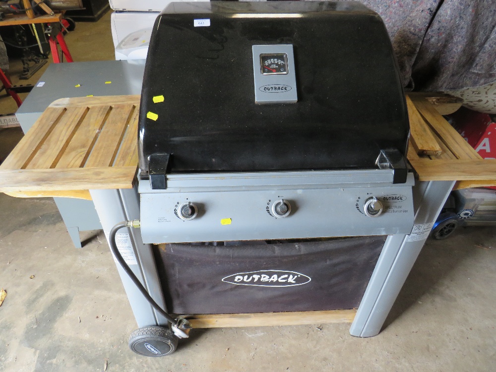 AN OUTBACK GAS BARBECUE