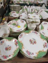 THREE TRAYS OF PARAGON TEA/DINNER WARE