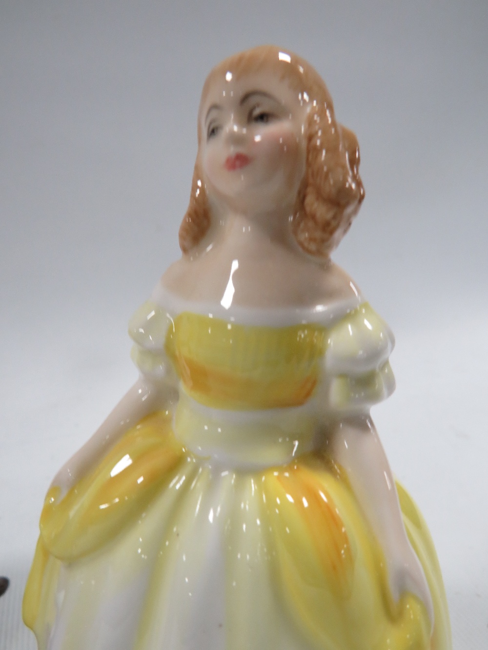 THREE SMALL ROYAL DOULTON FIGURINES TO INCLUDE "AFFECTION" - Image 2 of 6