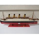 A SCRATCH BUILT MODEL OF THE TITANIC