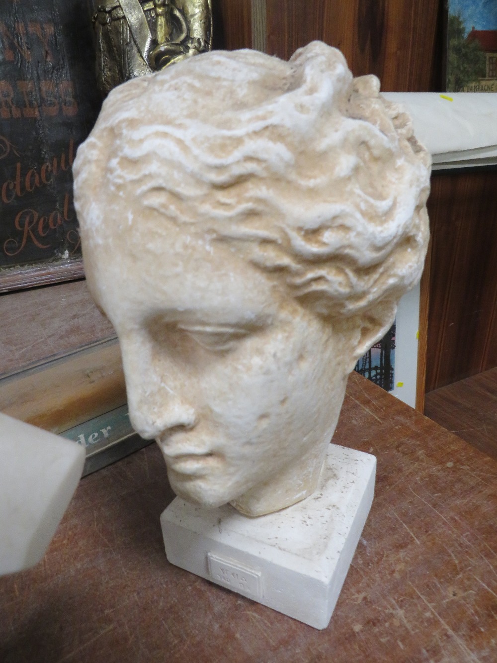 TWO REPRODUCTION BUSTS - Image 2 of 3