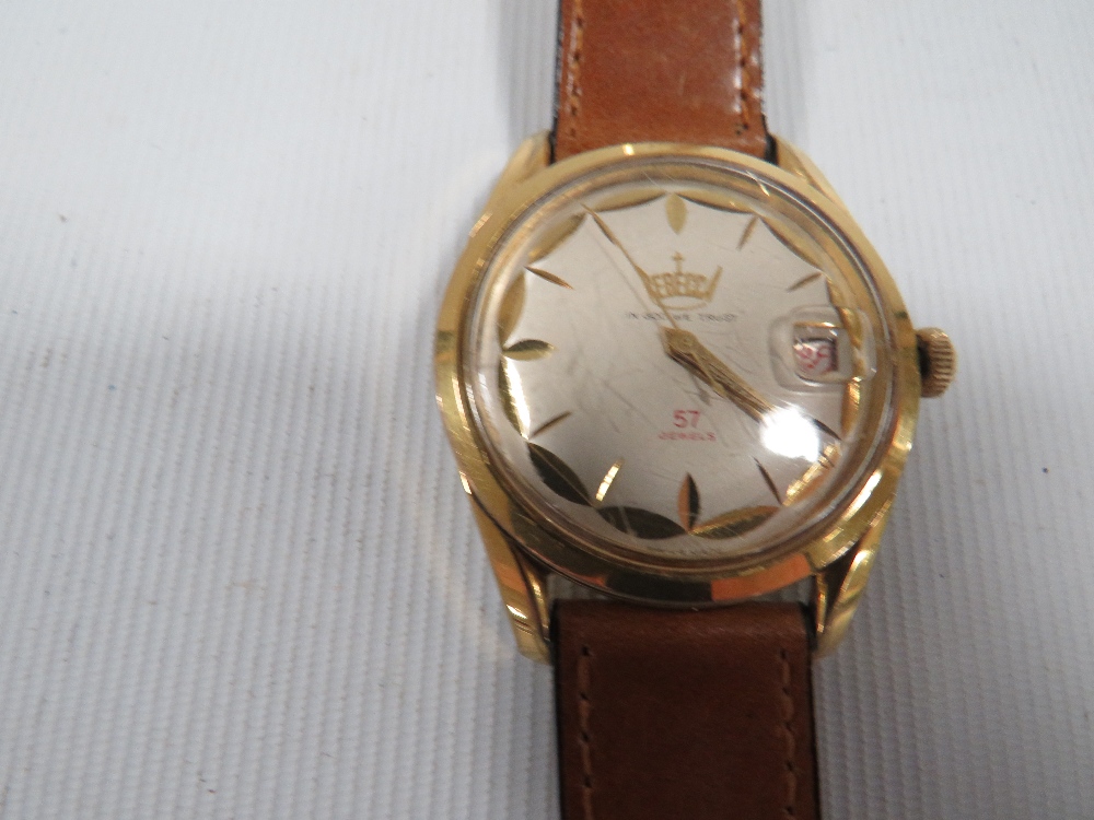 A GENTS RECECCA 57 JEWELS WRISTWATCH - Image 2 of 3