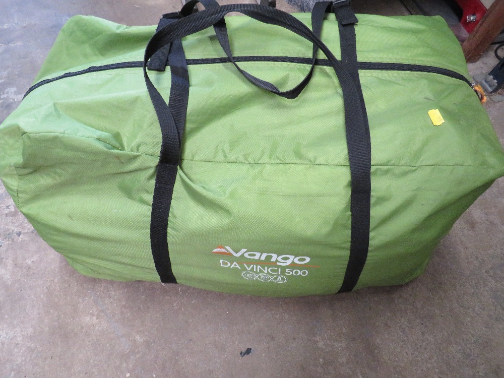 A VANGO DAVINCI 500 FIVE MAN TENT