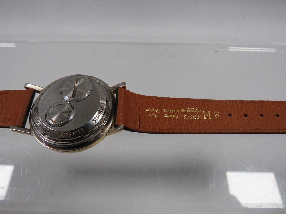 A VINTAGE BULOVA ACCUTRON GENTS WRISTWATCH WITH REAR WINDER - Image 3 of 3