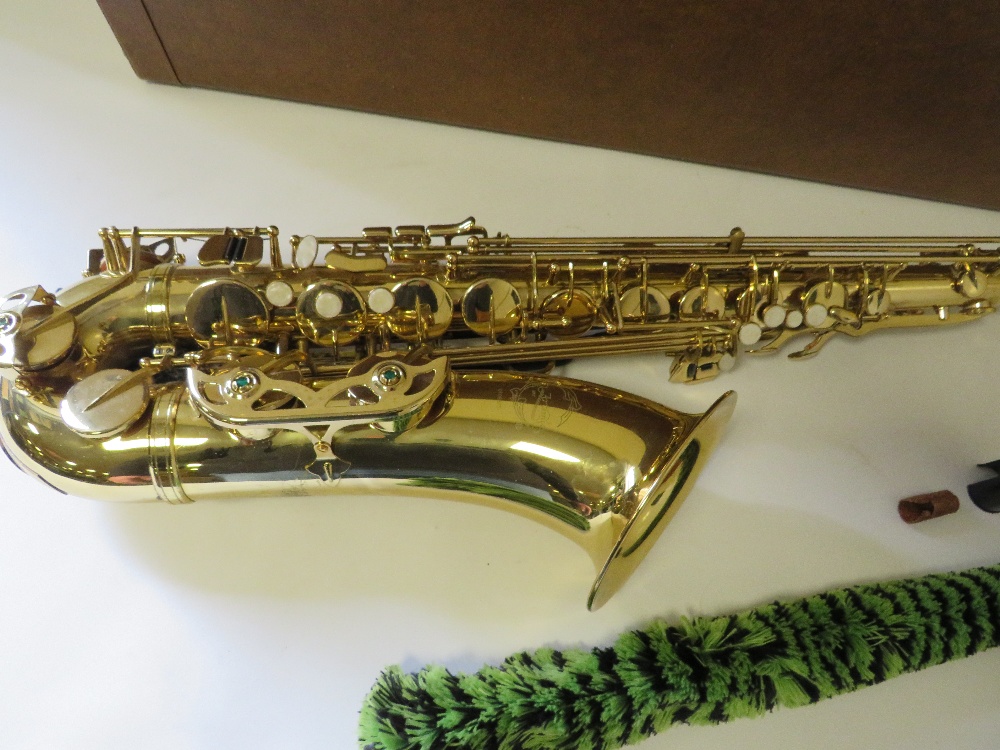 A CASED ARTEMIS SAXOPHONE( MISSING MOUTH PIECE SECTION ) - Image 3 of 4