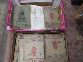 ANTIQUARIAN ART JOURNALS, ENGRAVINGS AND LEAVES ETC